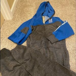 Crosshatch full body suit